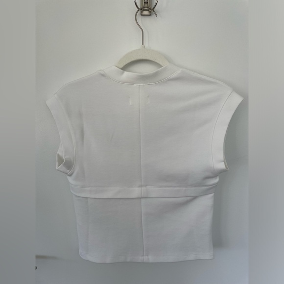 Maeve by Anthropologie Crop Top - White - Picture 3 of 3